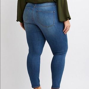 Plus Size Refuge Skin Tight Legging Jeans